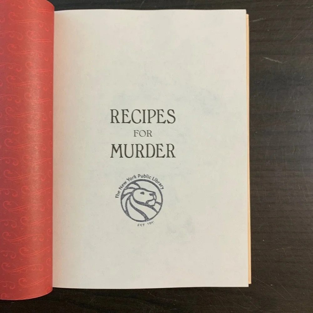 Recipes for Murder Agatha Christie Cookbook Karen Pierce Hardcover‎ 2023